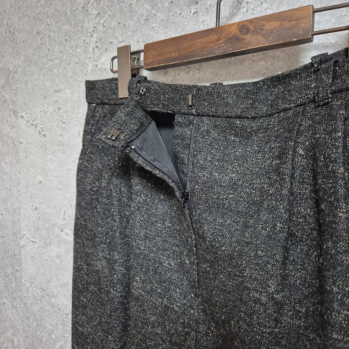 JAN VIER 여성 울 팬츠 (28~29, Made In Japan) 상품이미지5