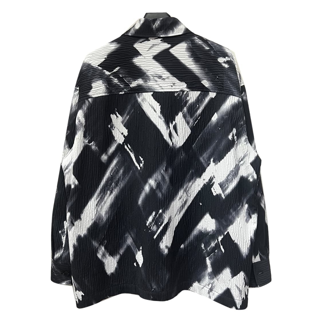 ZARA 자라 데드스탁 플리티드 이펙트 오버셔츠 L 상품이미지2