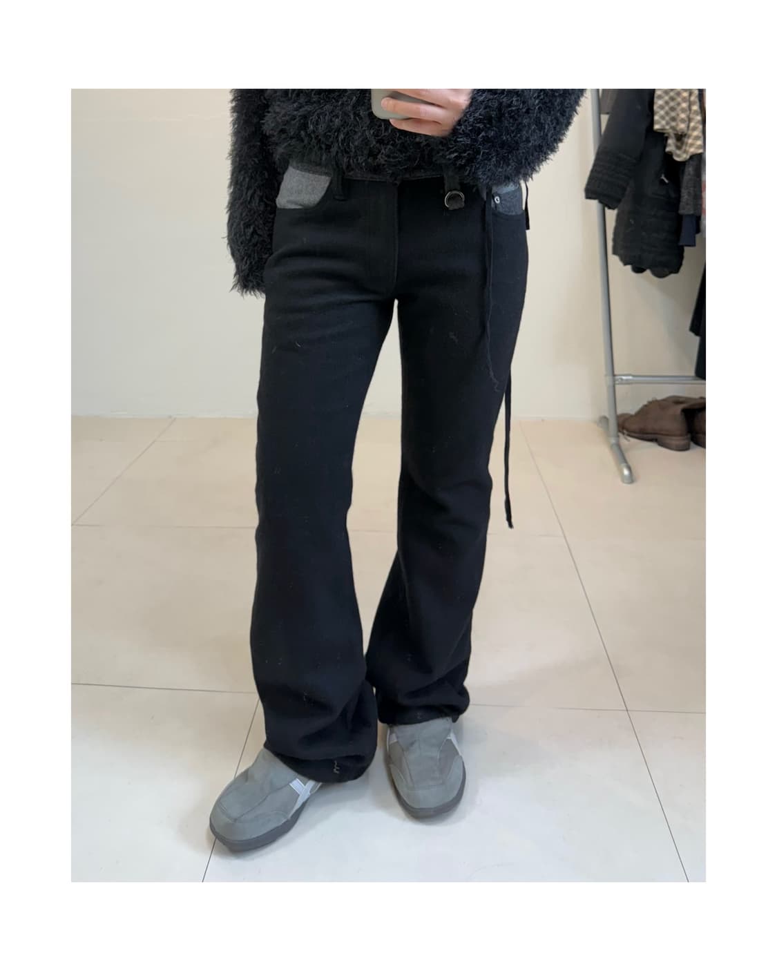 빈티지 울 팬츠 상품이미지5