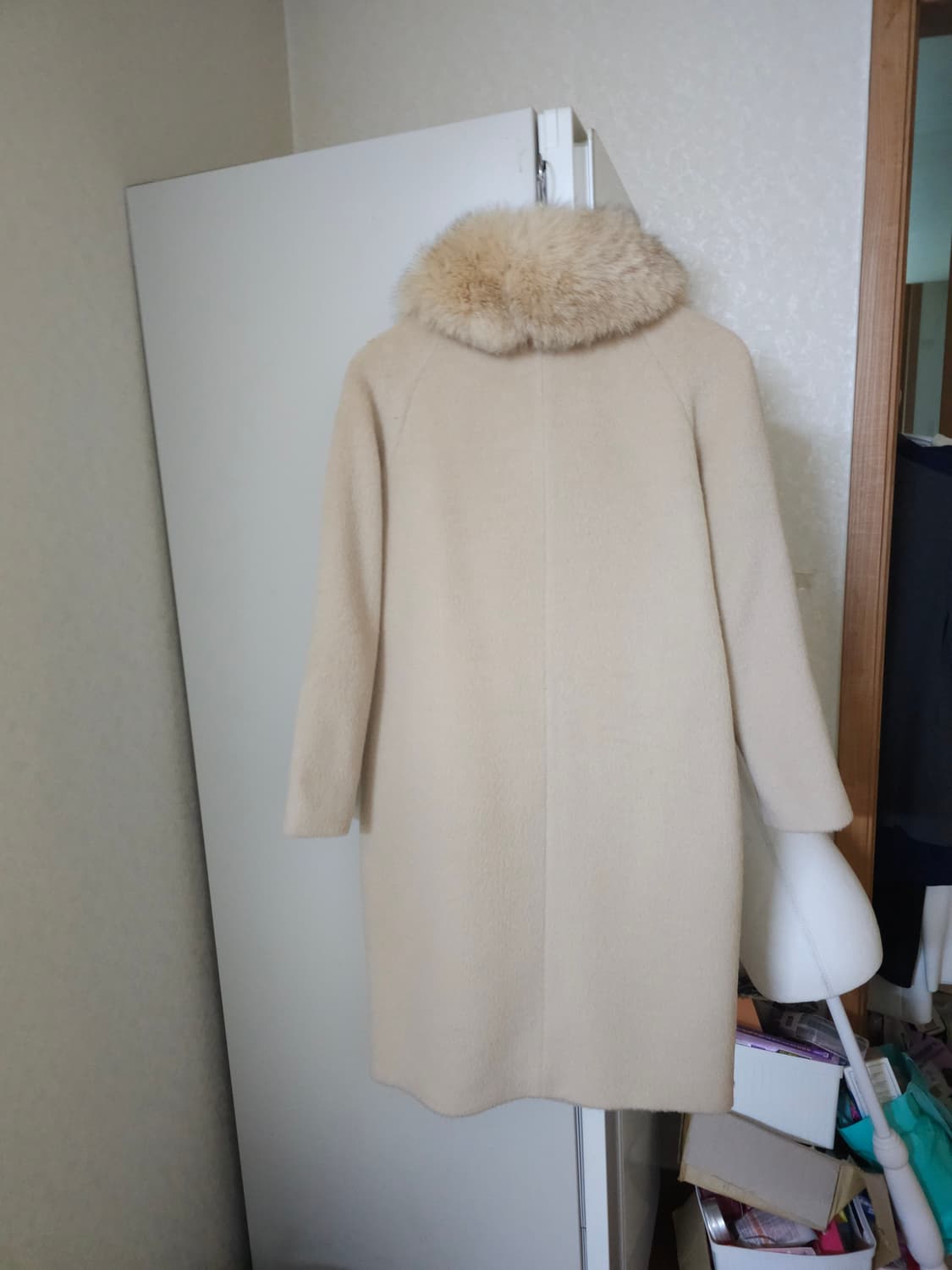 샤틴 폭스퍼 알파카 코트 상품이미지5