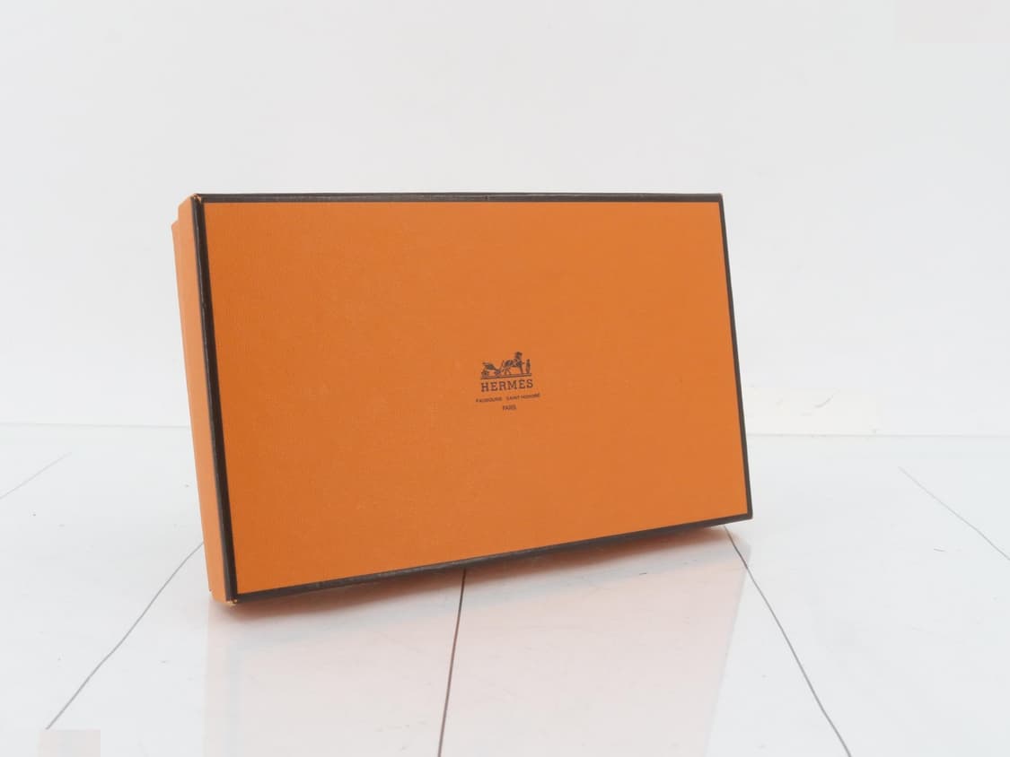 에르메스 베안 소플렛 에토프 그레이 앱송 금장 남녀공용 장지갑 C각인 상품이미지9