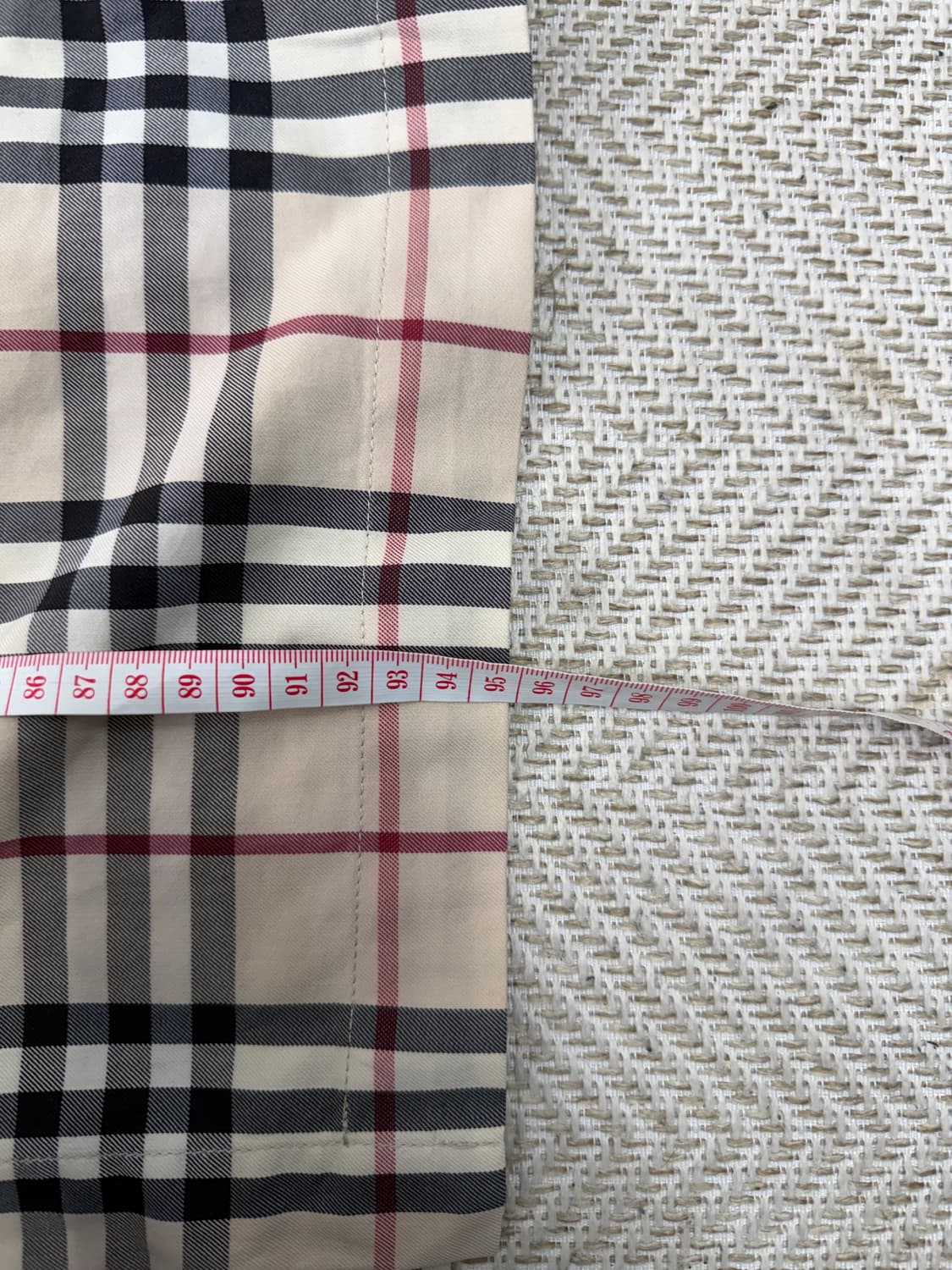 정품) 버버리 여성 체크 노바셔츠 원피스 L 상품이미지10