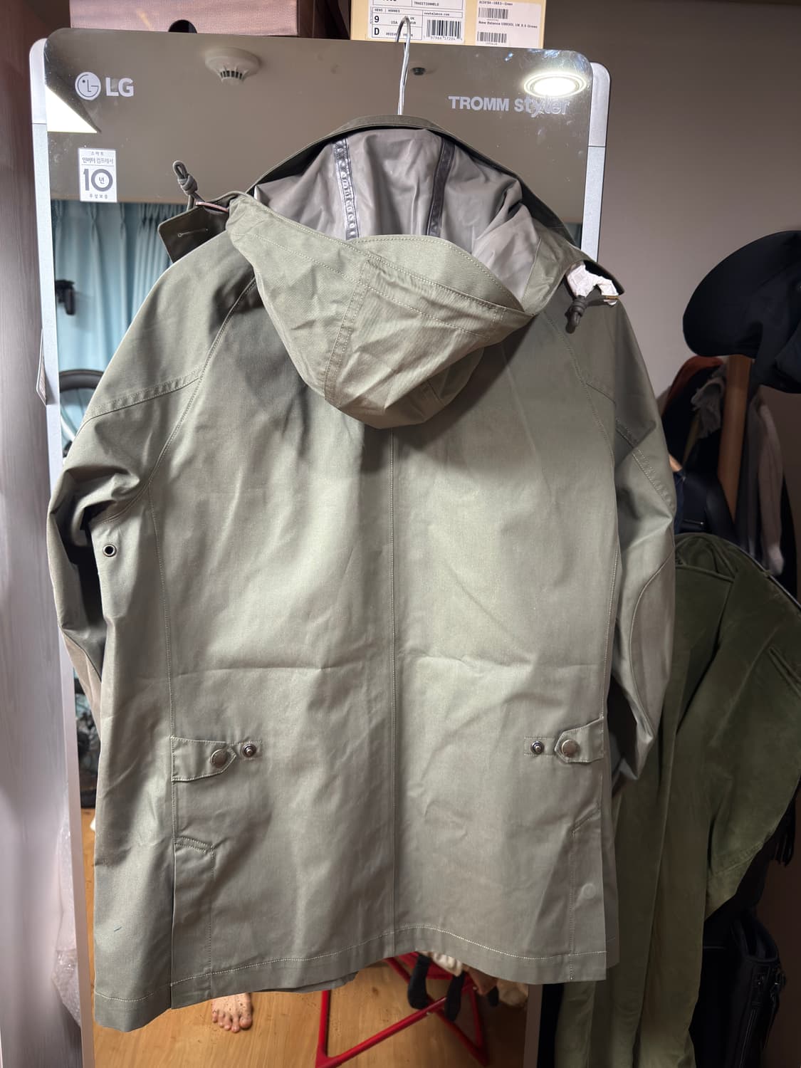 폴로 랄프로렌 남성 후드 카코트 상품이미지4