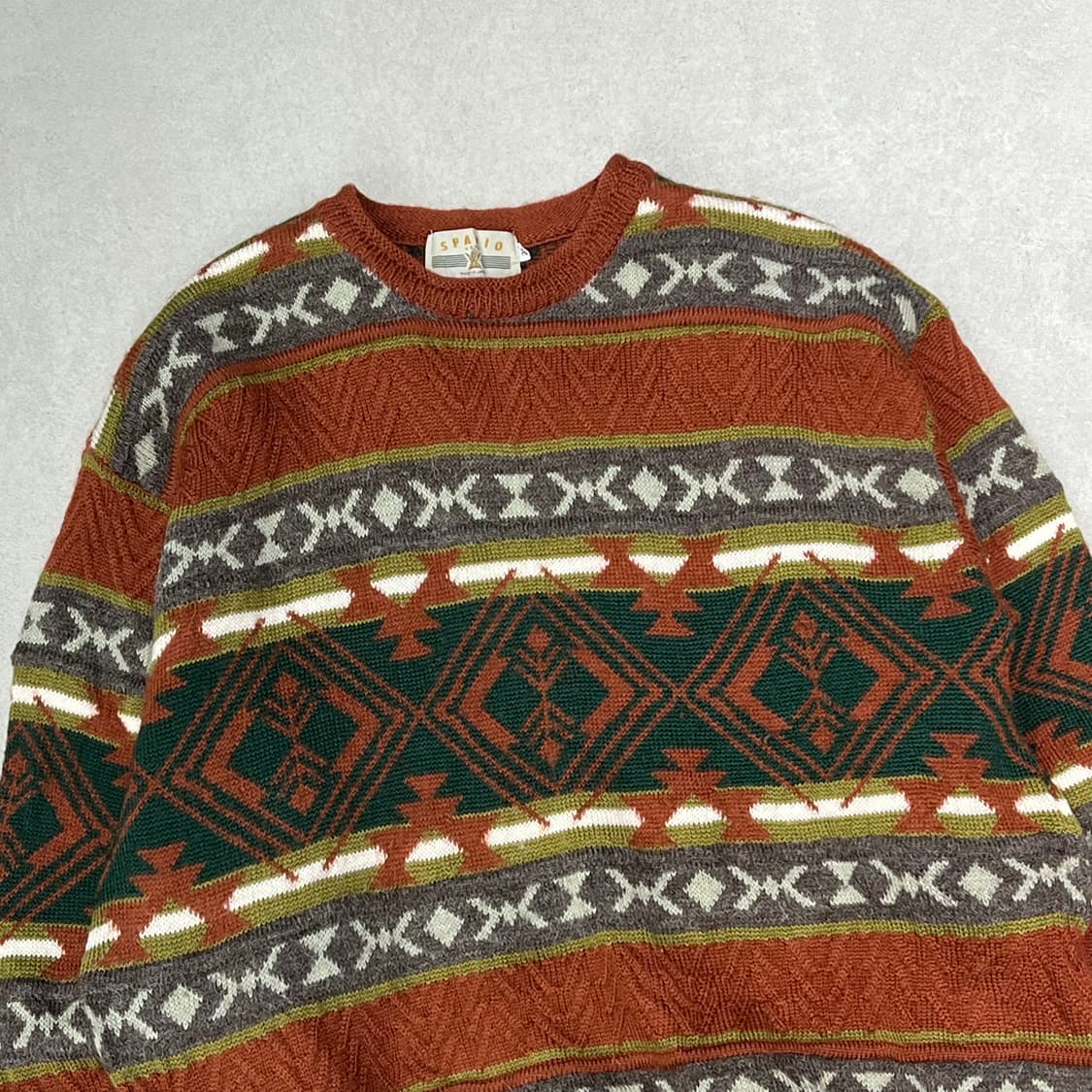 spario 에스닉 패턴 니트 s09299 상품이미지3