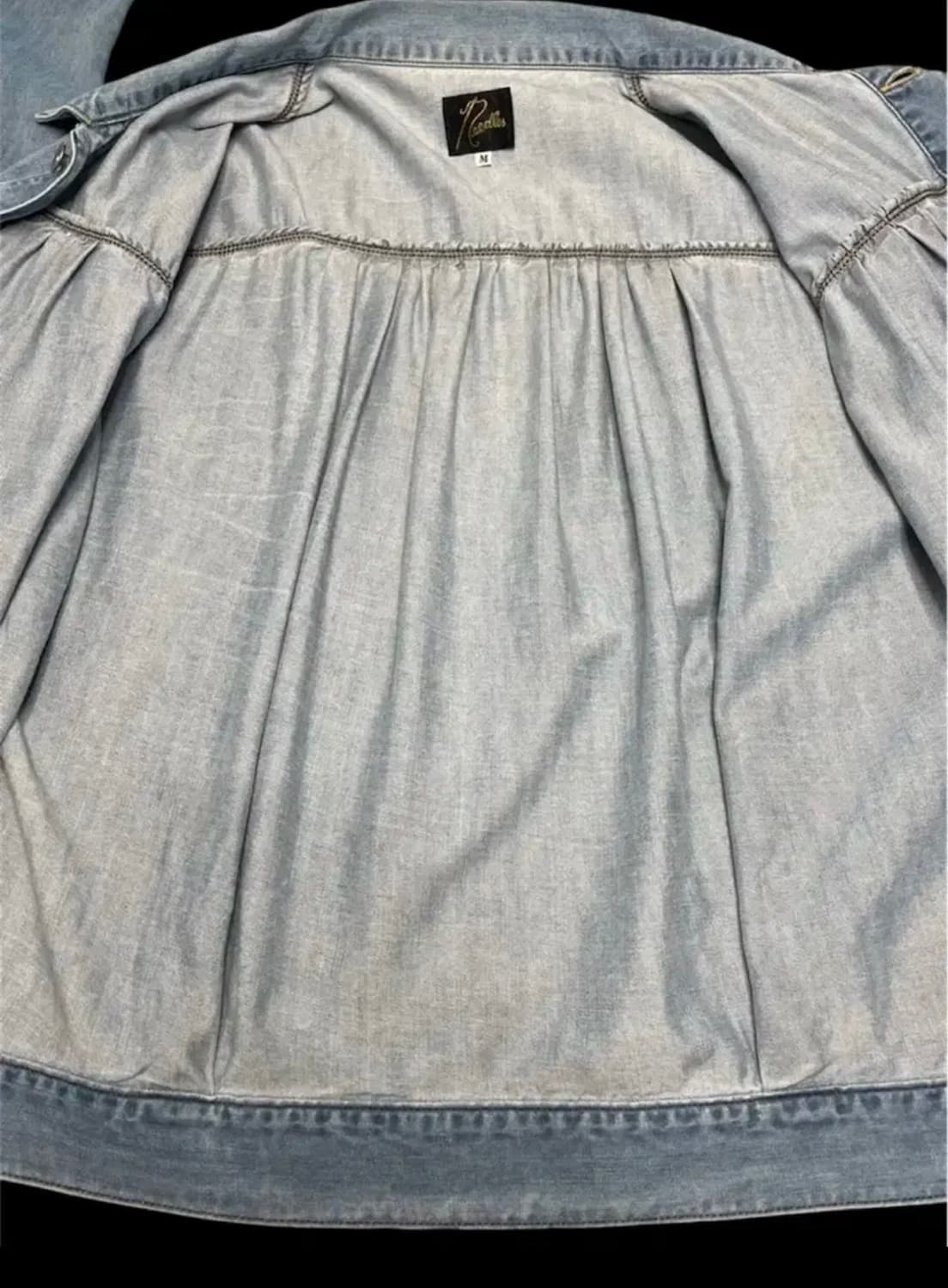 니들스 데님자켓(연청) 사이즈 M 남녀공용 상품이미지9