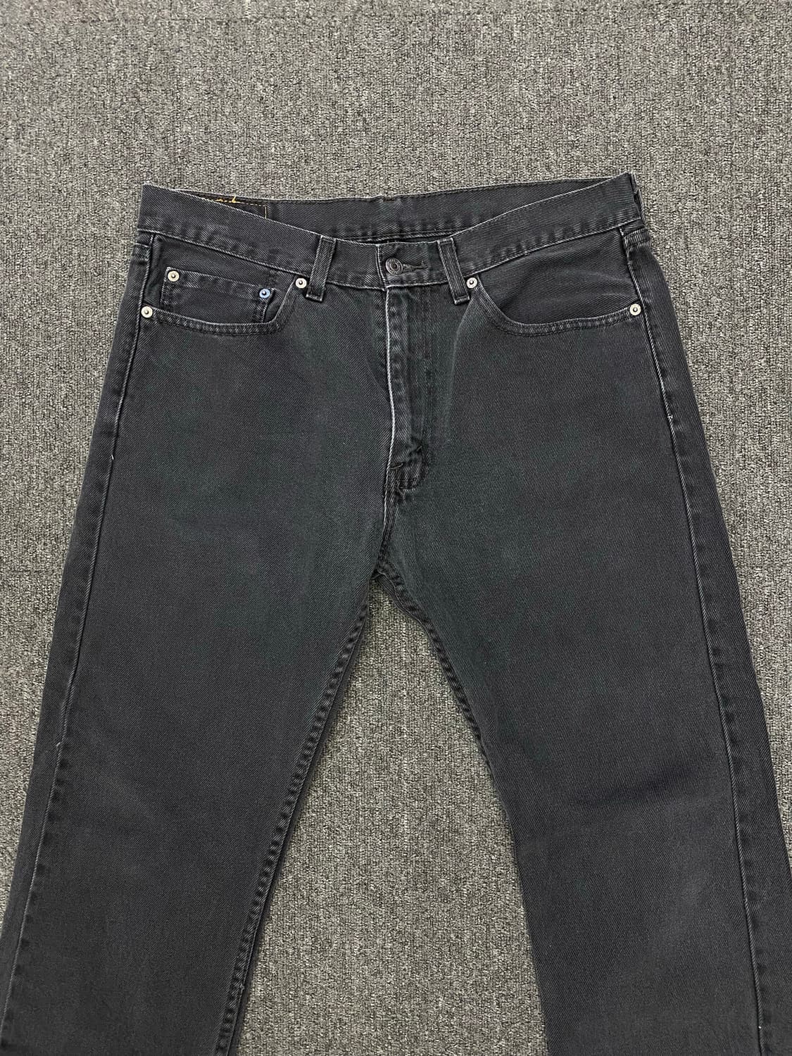 Levis 리바이스 505 흑청 데님팬츠 상품이미지4