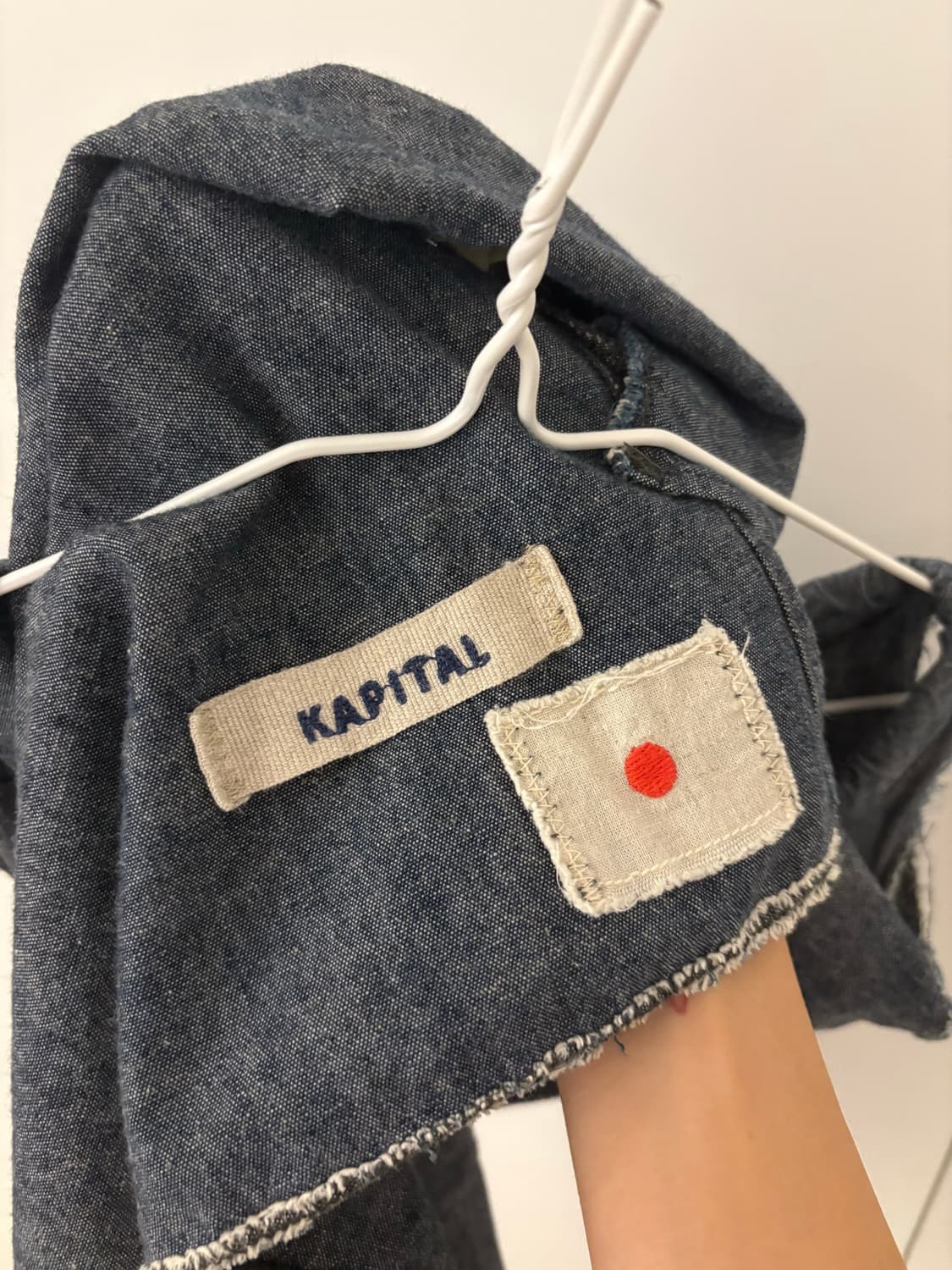 Kapital 데님 민소매 S사이즈 상품이미지3