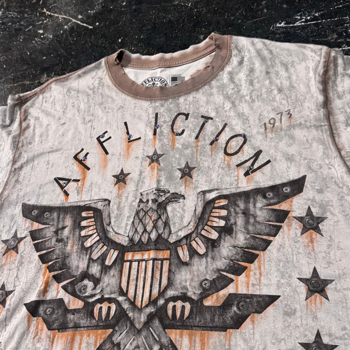 Affliction 프린팅 티 상품이미지2