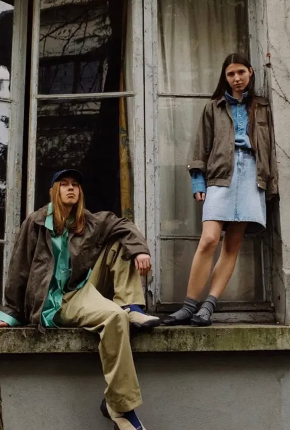 [S]시엔느 존 레더라이크 자켓/빈티지브라운 상품이미지3