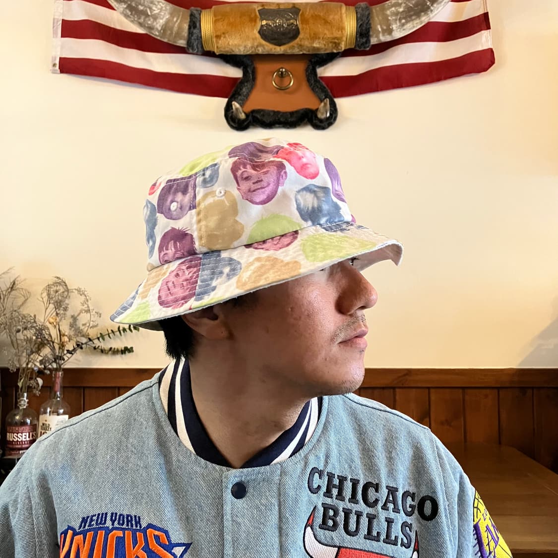 스투시 칠드런 그래픽 버킷햇 상품이미지8