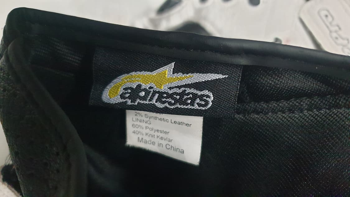 알파인더스트리 PRO 가죽 오토바이 장갑 L 상품이미지5