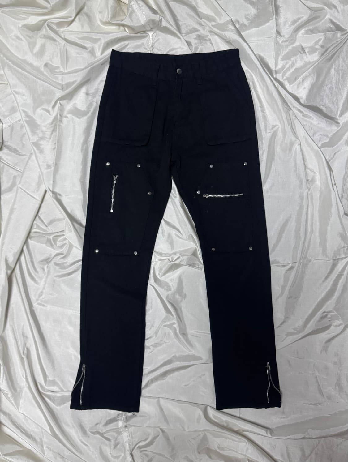 Pocket Mode Zipper Detail Cargo Pants 상품이미지1