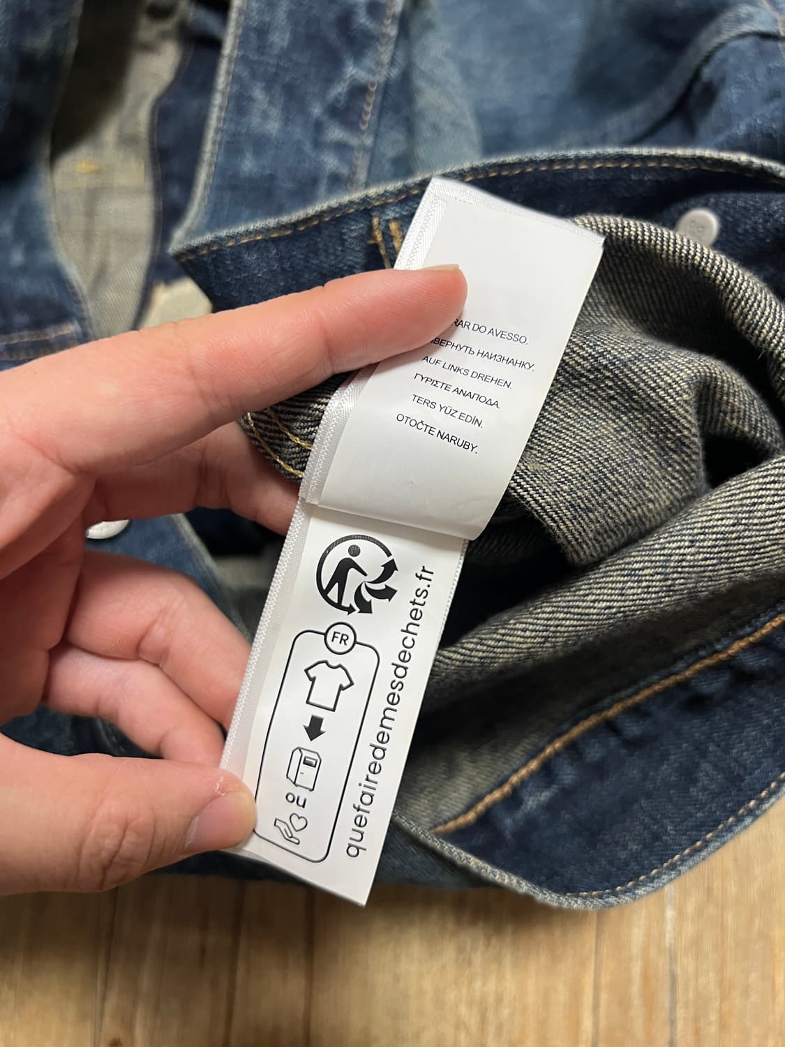 택포49) RRL 더블알엘 웨스트뷰 트러커 데님자켓 L 상품이미지8