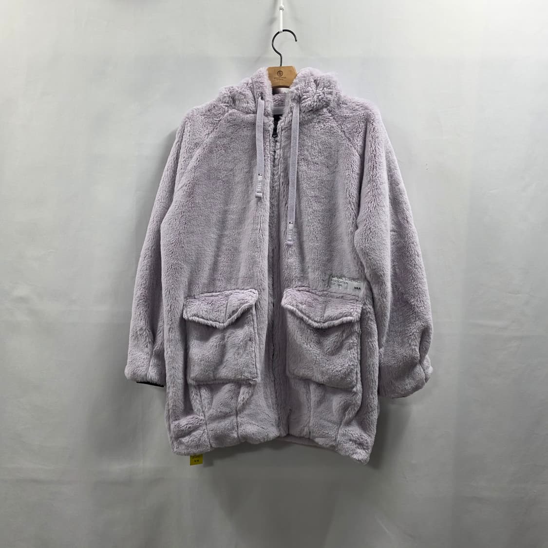 0707 NBA 퍼플 후리스 후드 집업 sx 상품이미지1