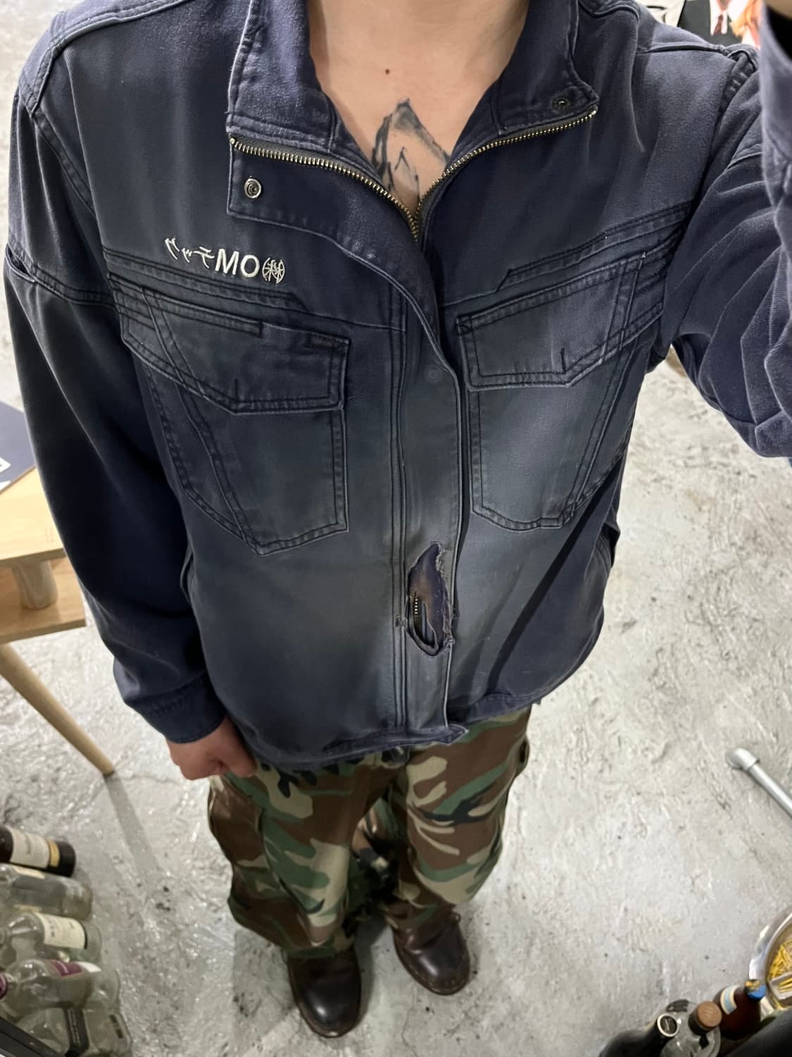 SOWA hard faded work jacket 상품이미지3