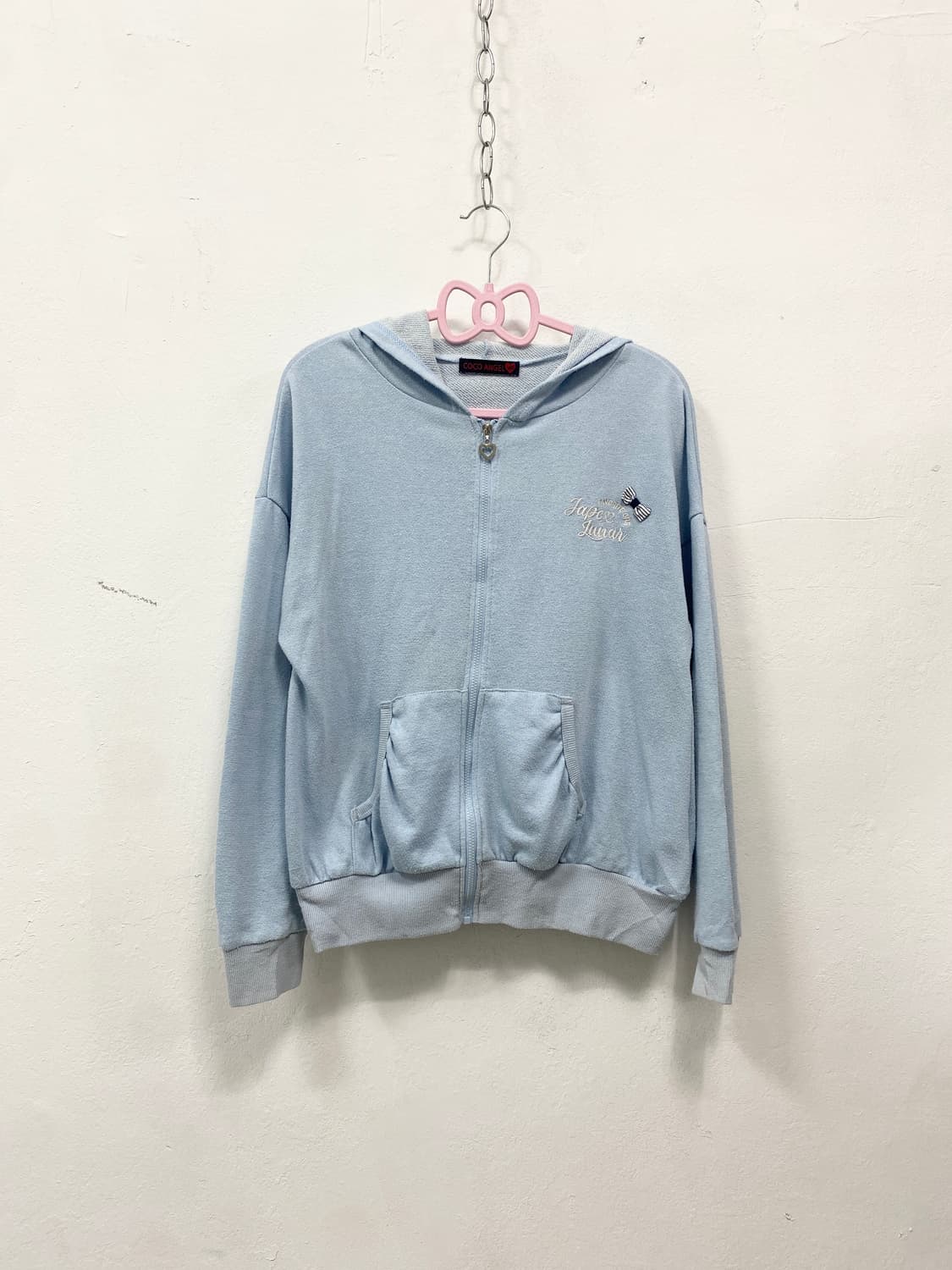 [COCO ANGEL] 구름맛 ☁ 코코엔젤 리본 조지후쿠 후드집업 상품이미지5