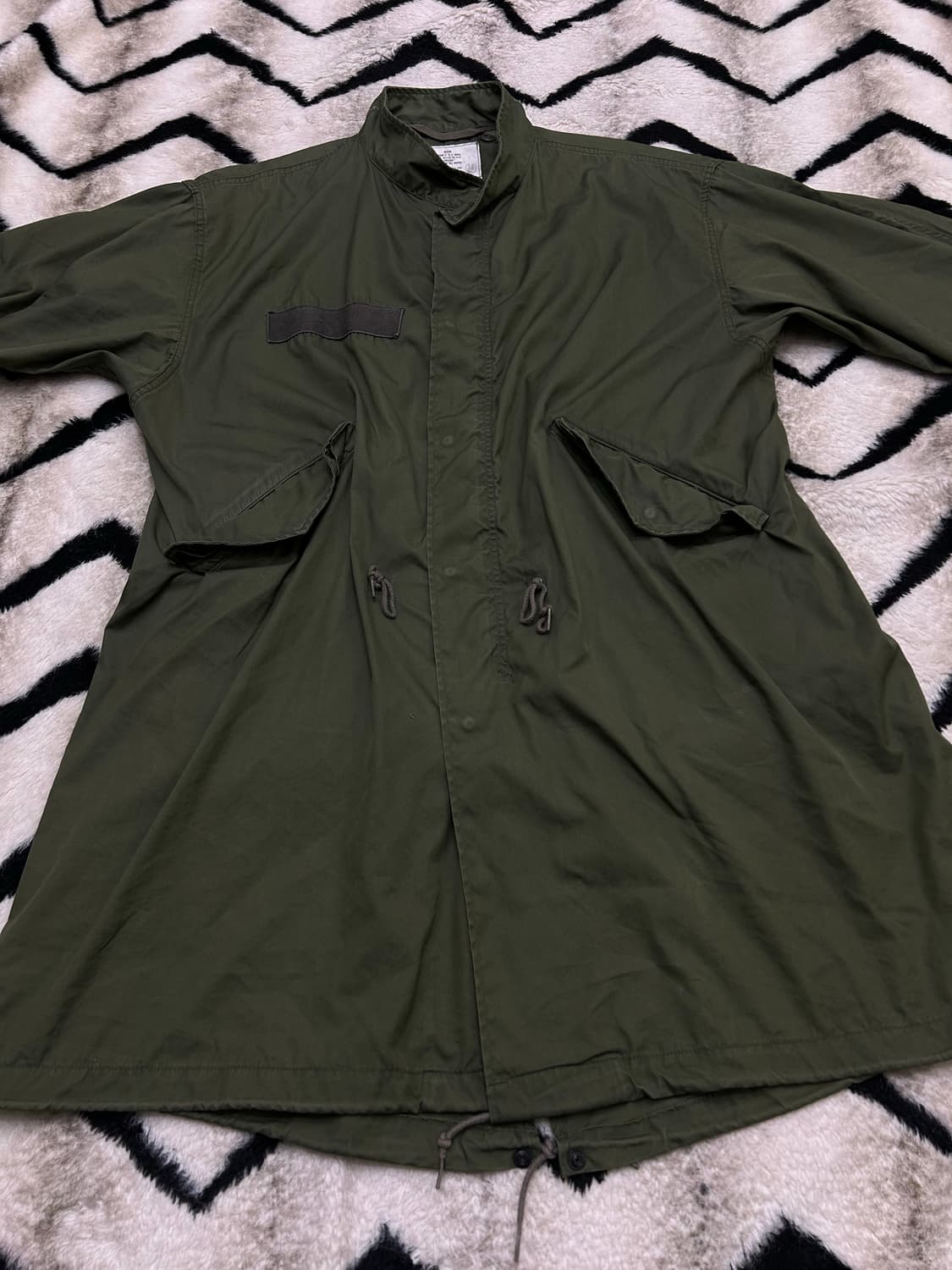 [M]U.S Army M-65 오리지날 피수테일/카키 상품이미지3