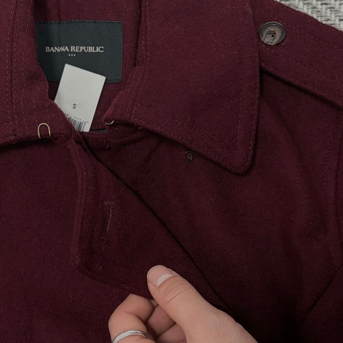 바나나리퍼블릭 벨티드 더블 코트 v2091 상품이미지6