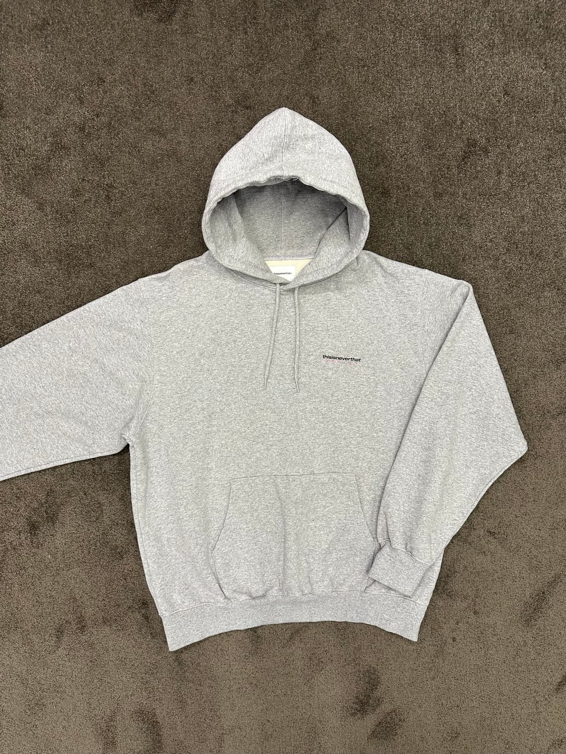 디스이즈네버댓 회색 후드티 L 상품이미지2