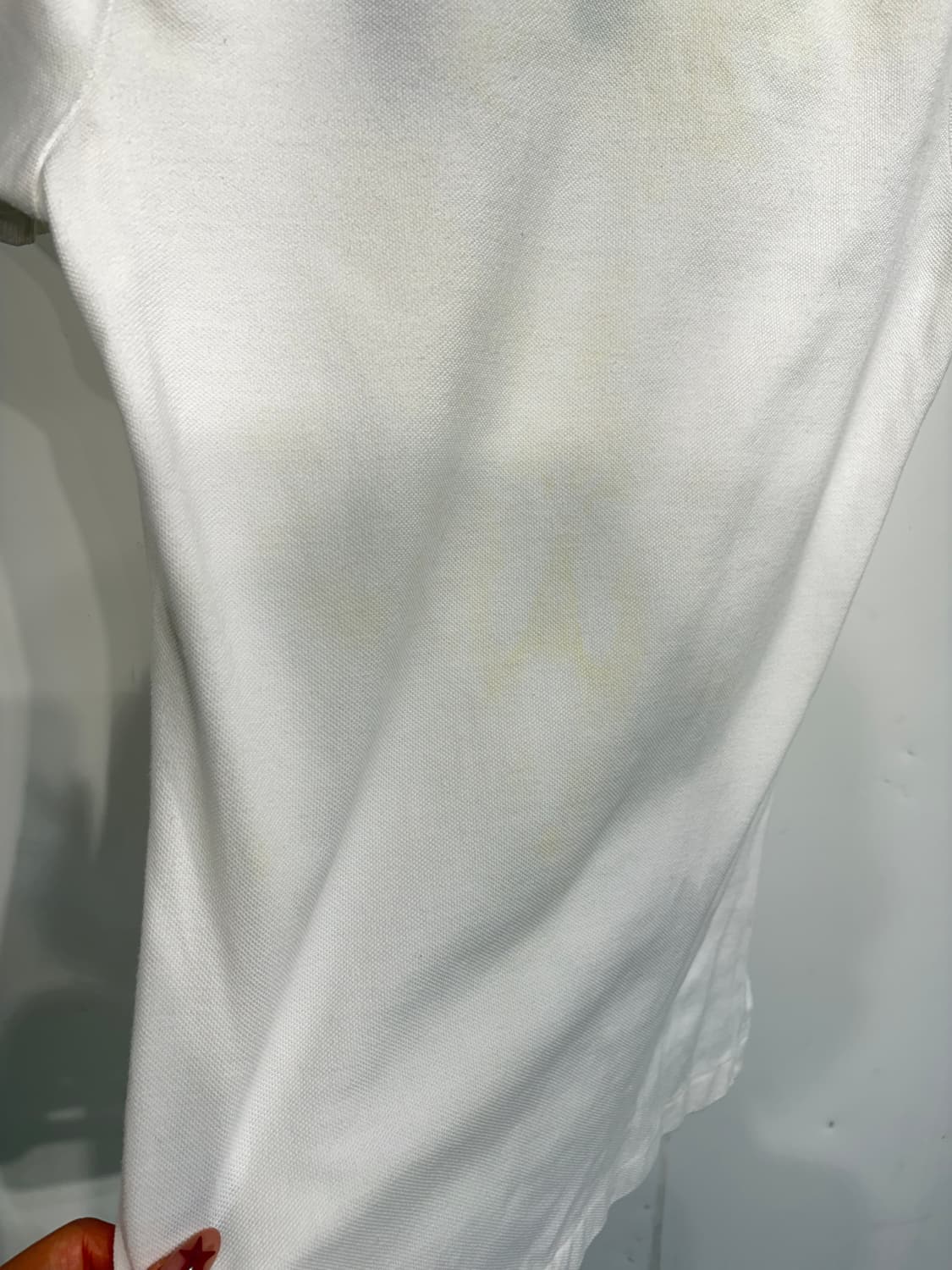 S 랄프로렌 빅포니 화이트 PK 폴로 반팔 티셔츠  상품이미지8