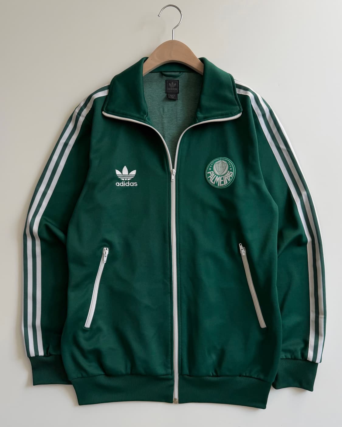 Adidas 아디다스 딥그린 컬러 팔메이라스 트랙탑 져지 상품이미지4