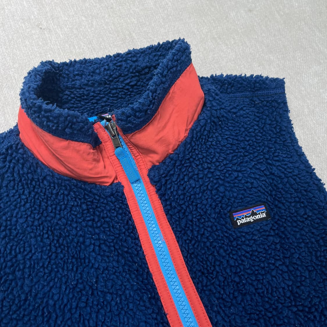 90 파타고니아 양털 레트로 플리스 조끼 상품이미지2