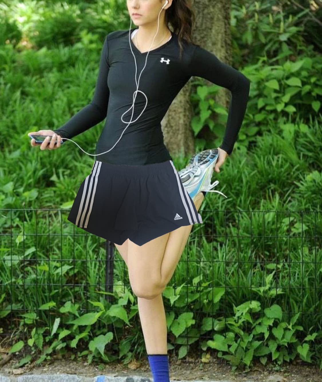 아디다스 세줄 운동 쇼츠 반바지 상품이미지1