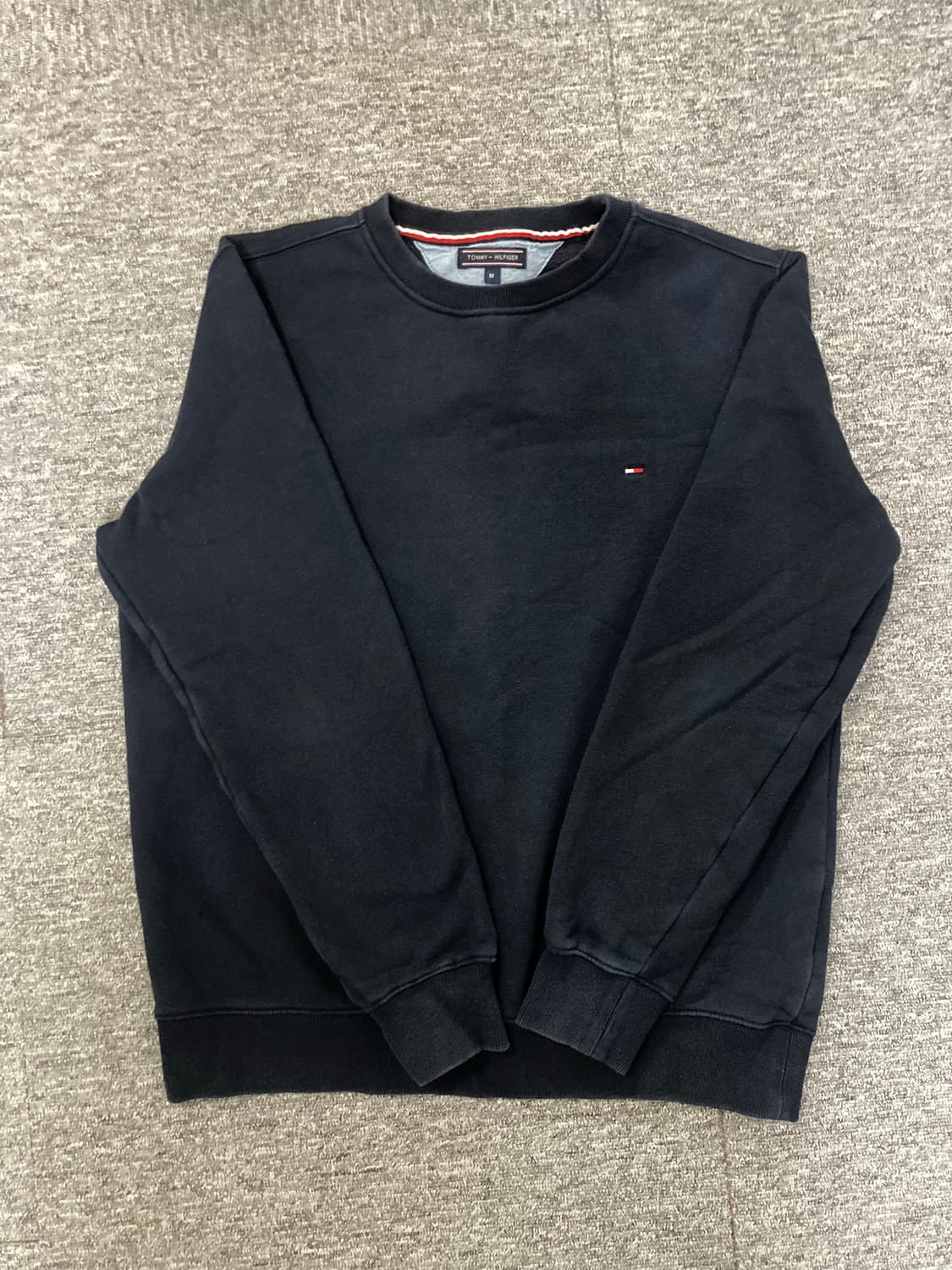타미힐피거 네이비 맨투맨 M 상품이미지1