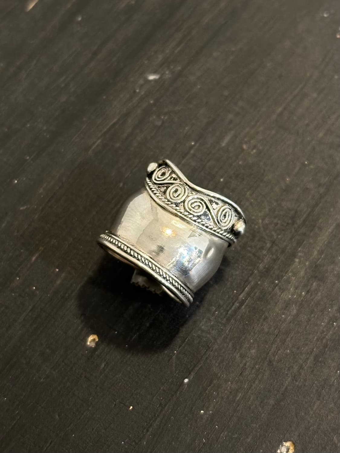 Vintage bold 925silver ring 상품이미지3