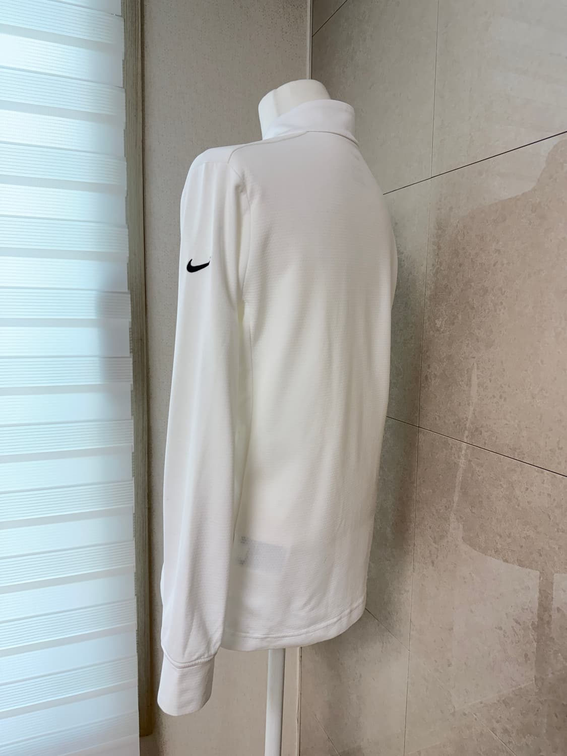 나이키 드라이핏 화이트 집업 85(m) 상품이미지3