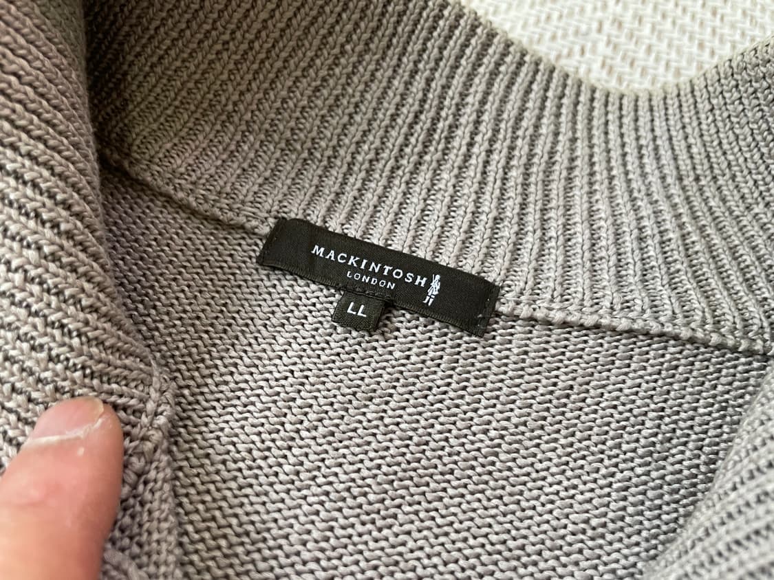 매킨토시 런던 베이지 가디건 J03479 상품이미지4