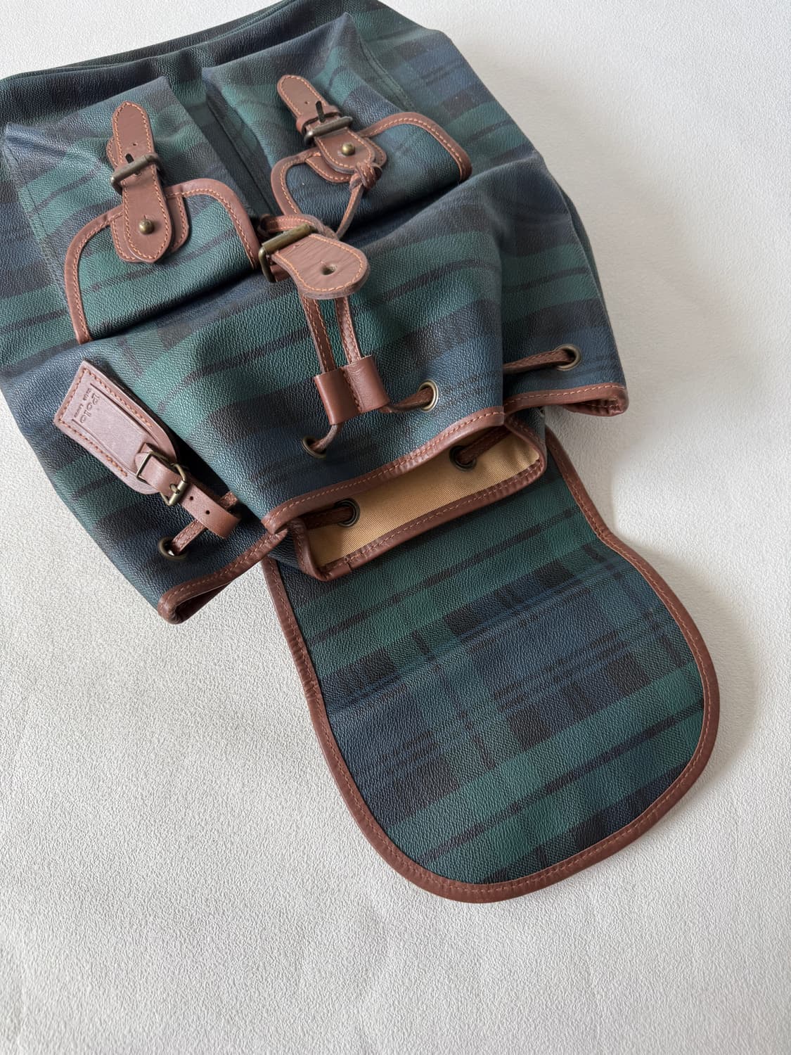 폴로 랄프로렌(Polo Ralph Lauren) 체크 백팩 상품이미지8