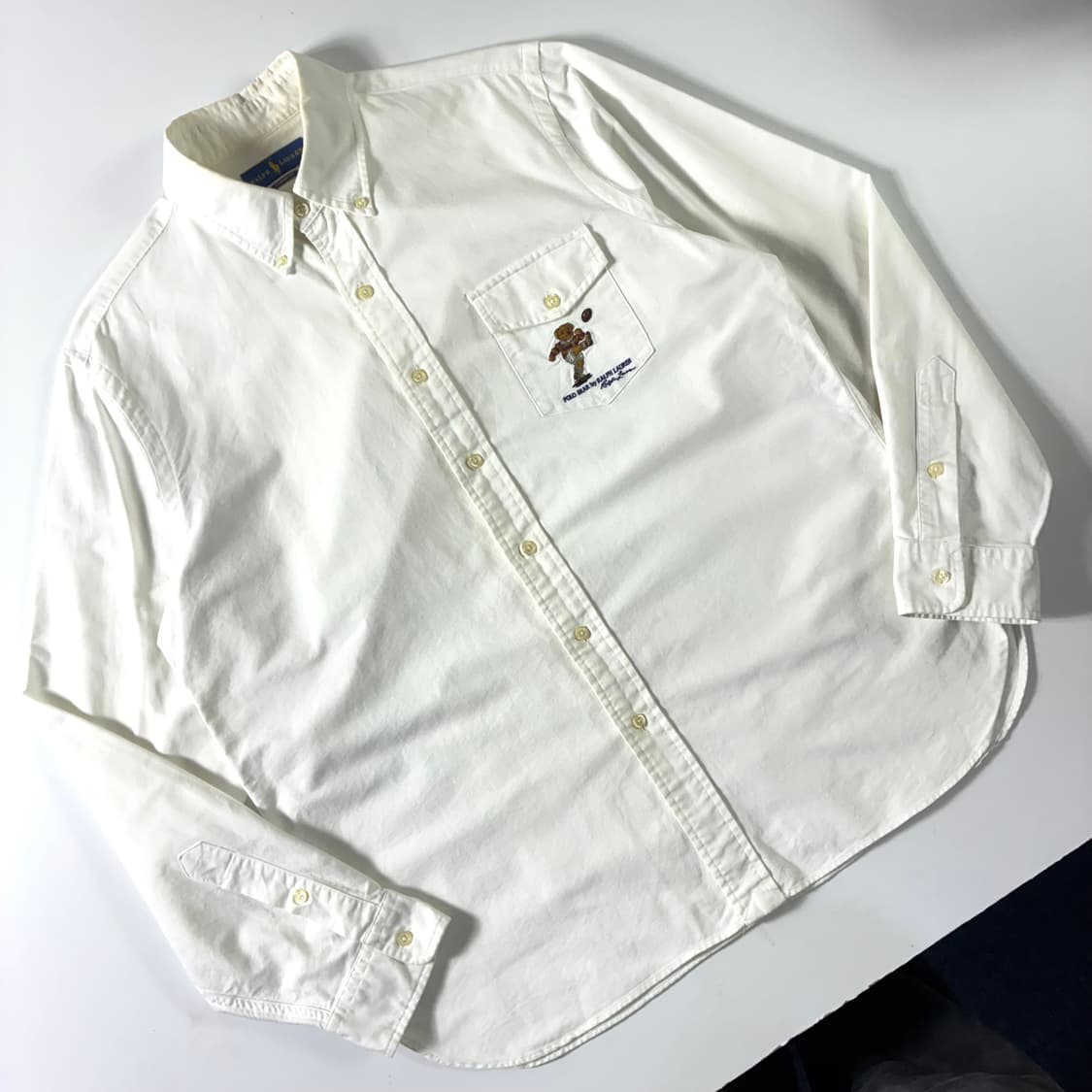 Polo  폴로 랄프로렌 럭비베어 자수 옥스퍼드 셔츠  상품이미지2