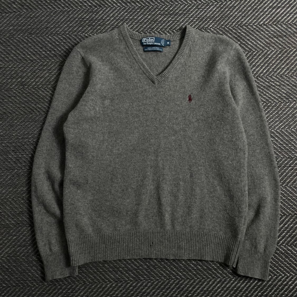 90s 폴로 랄프로렌 캐시미어 브이넥 긴팔 니트y 3868 상품이미지2