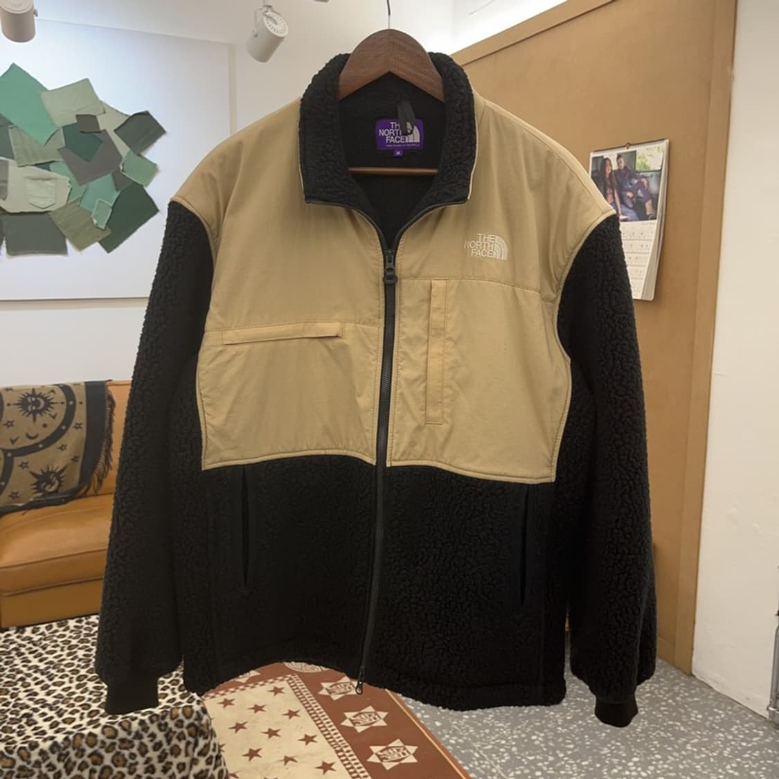 노스페이스 워크웨어 나니미카 퍼플라벨 후리스 자켓 M C09317 상품이미지3