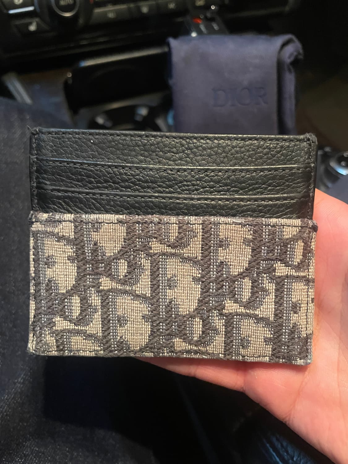 디올 오블리크 카드지갑 상품이미지6