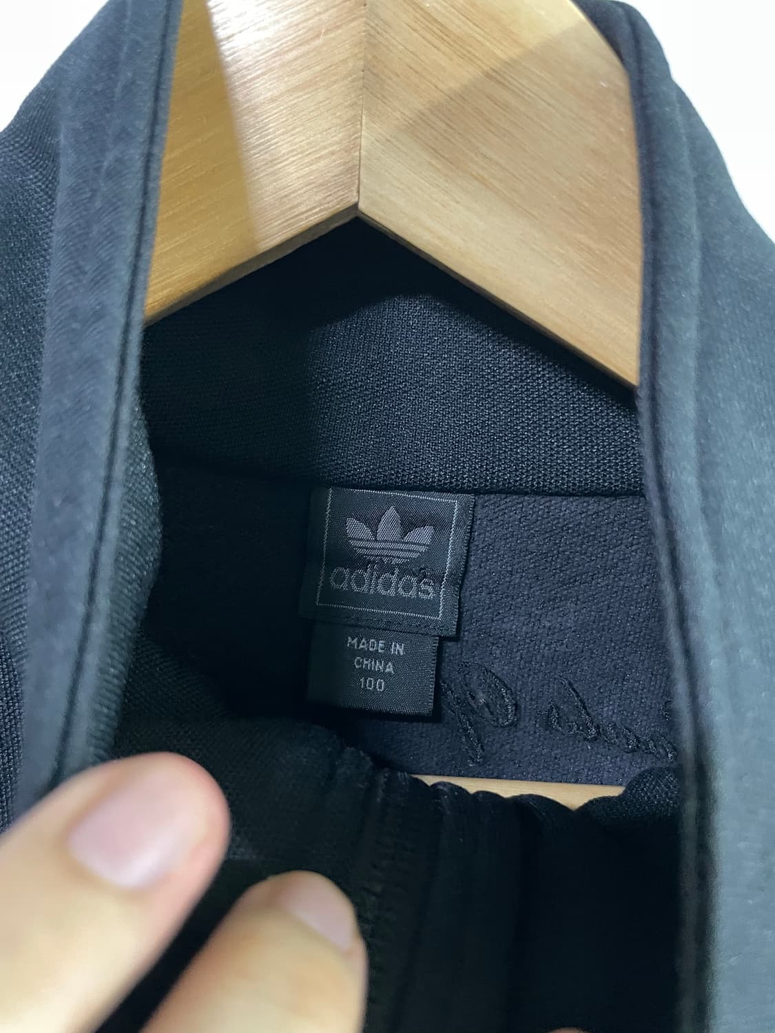 아디다스 파이어버드 트랙탑 져지 자켓 블랙 100 상품이미지5