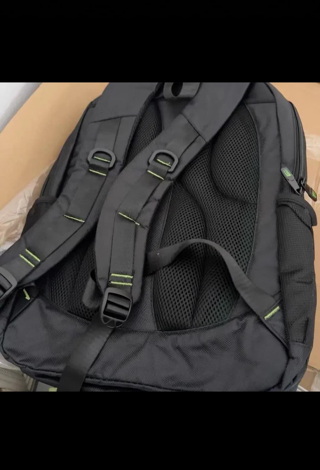 몬스터 에너지 블랙 백팩 가방 배낭 미사용 새상품 상품이미지4