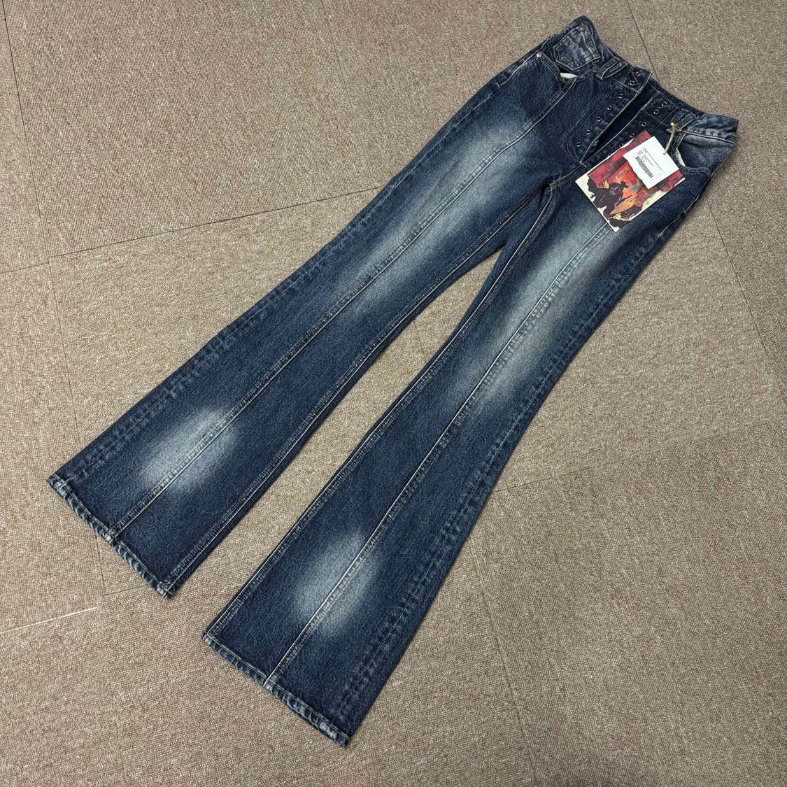 새상품 웨슬리휴스턴 부츠컷 데님팬츠 상품이미지1