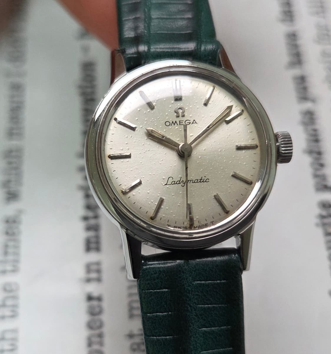 빈티지 오메가 씨마스터 레이디매틱 해마 백케이스 오토매틱 여성용 상품이미지9