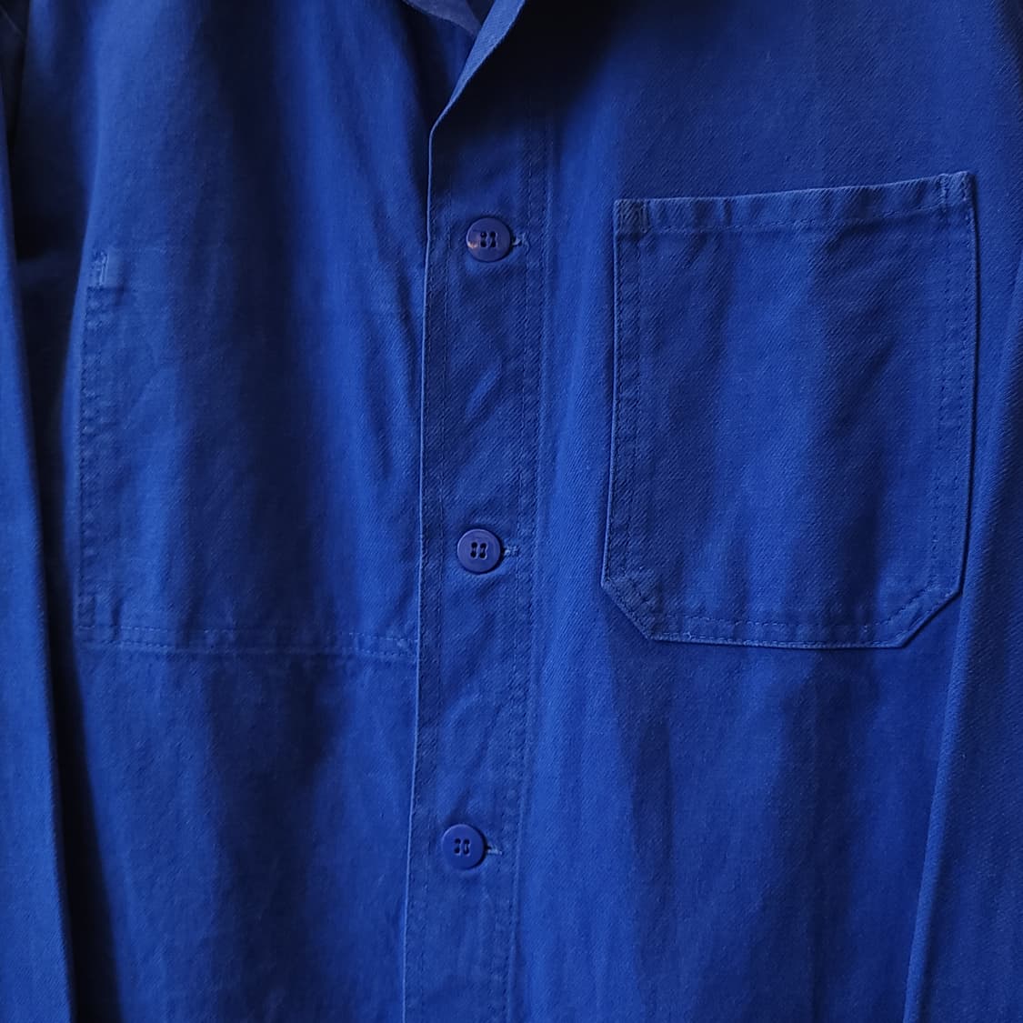 70s 프렌치 워크자켓 프렌치자켓 블루 54 상품이미지7