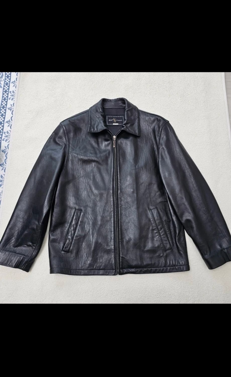 vintage rambskin leather 레더자켓 상품이미지1