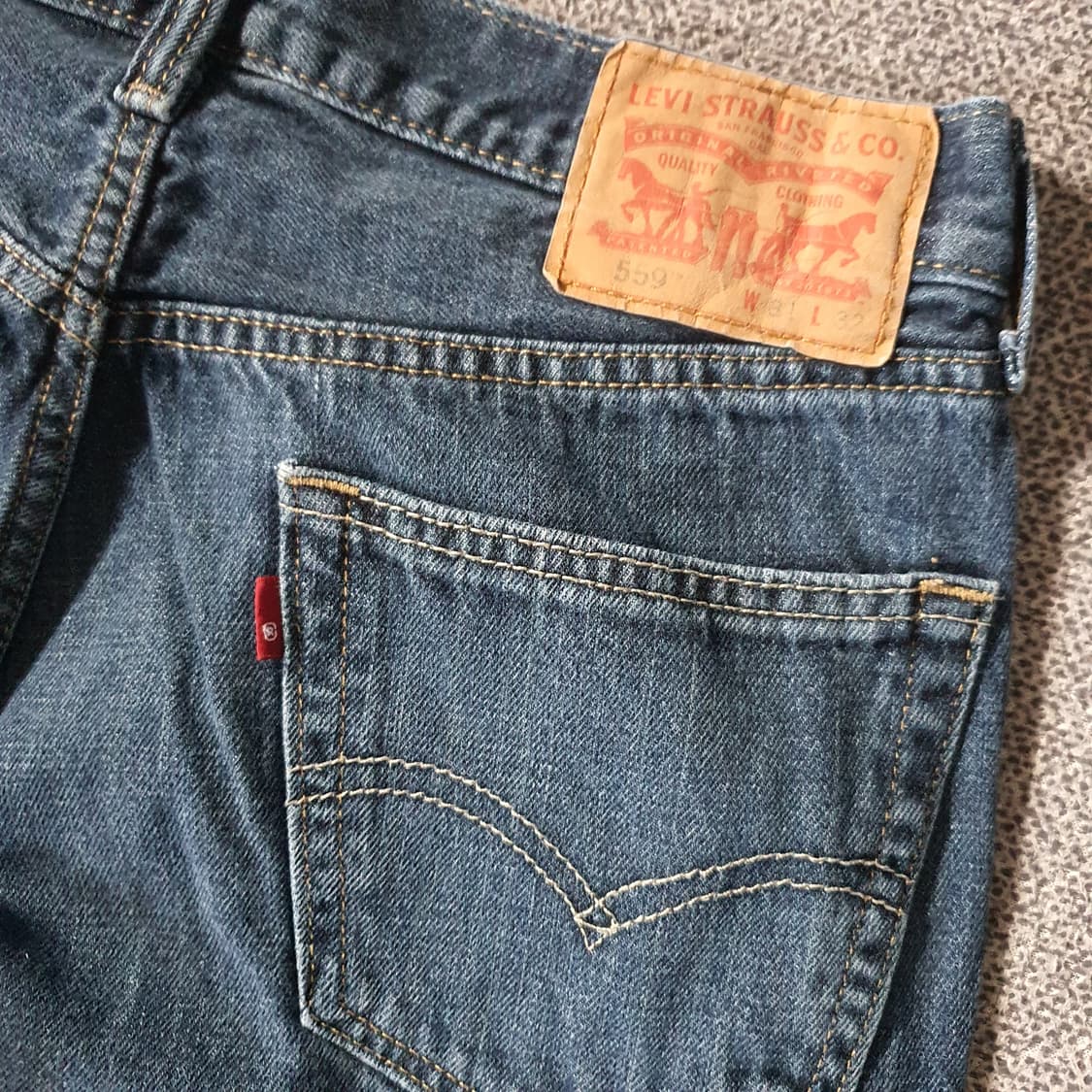 리바이스 559 빈티지  데님 팬츠 No.10 상품이미지8