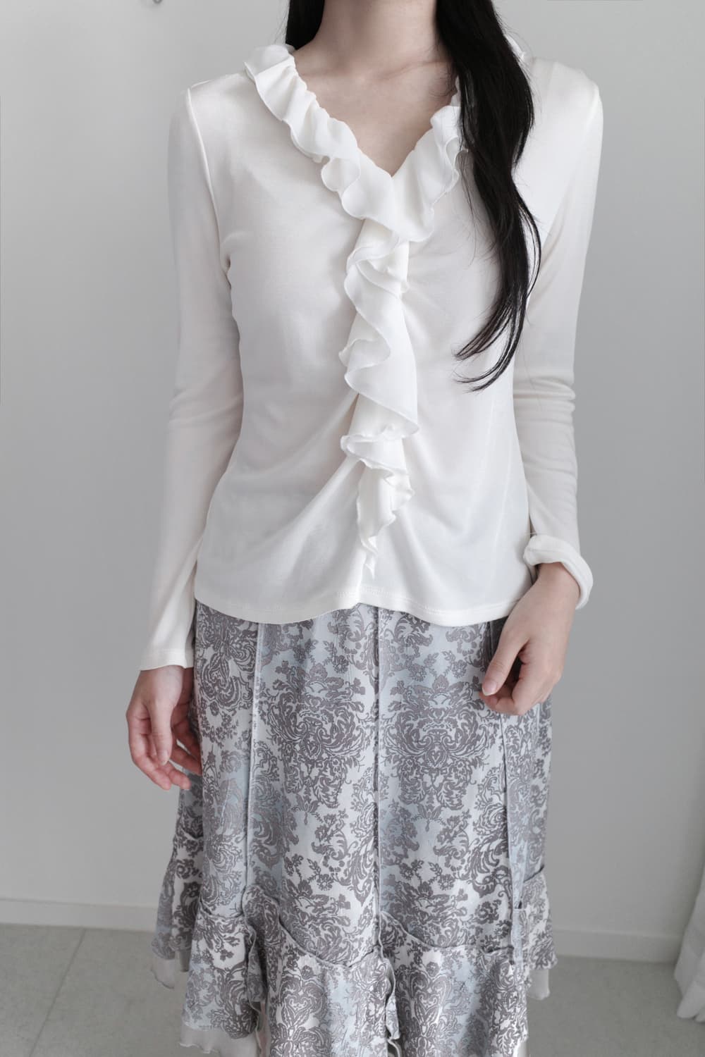 frill long sleeve 상품이미지7