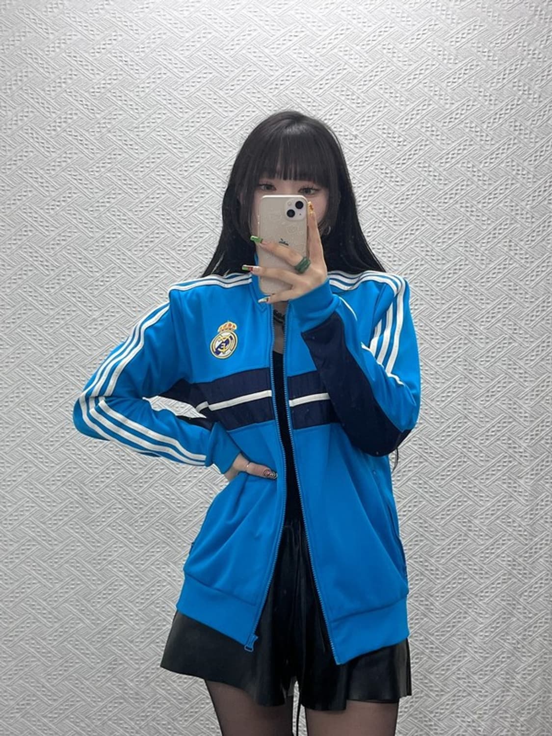 아디다스 레알마드리드 13-14 올드스쿨 져지 집업 100 C09549 상품이미지1