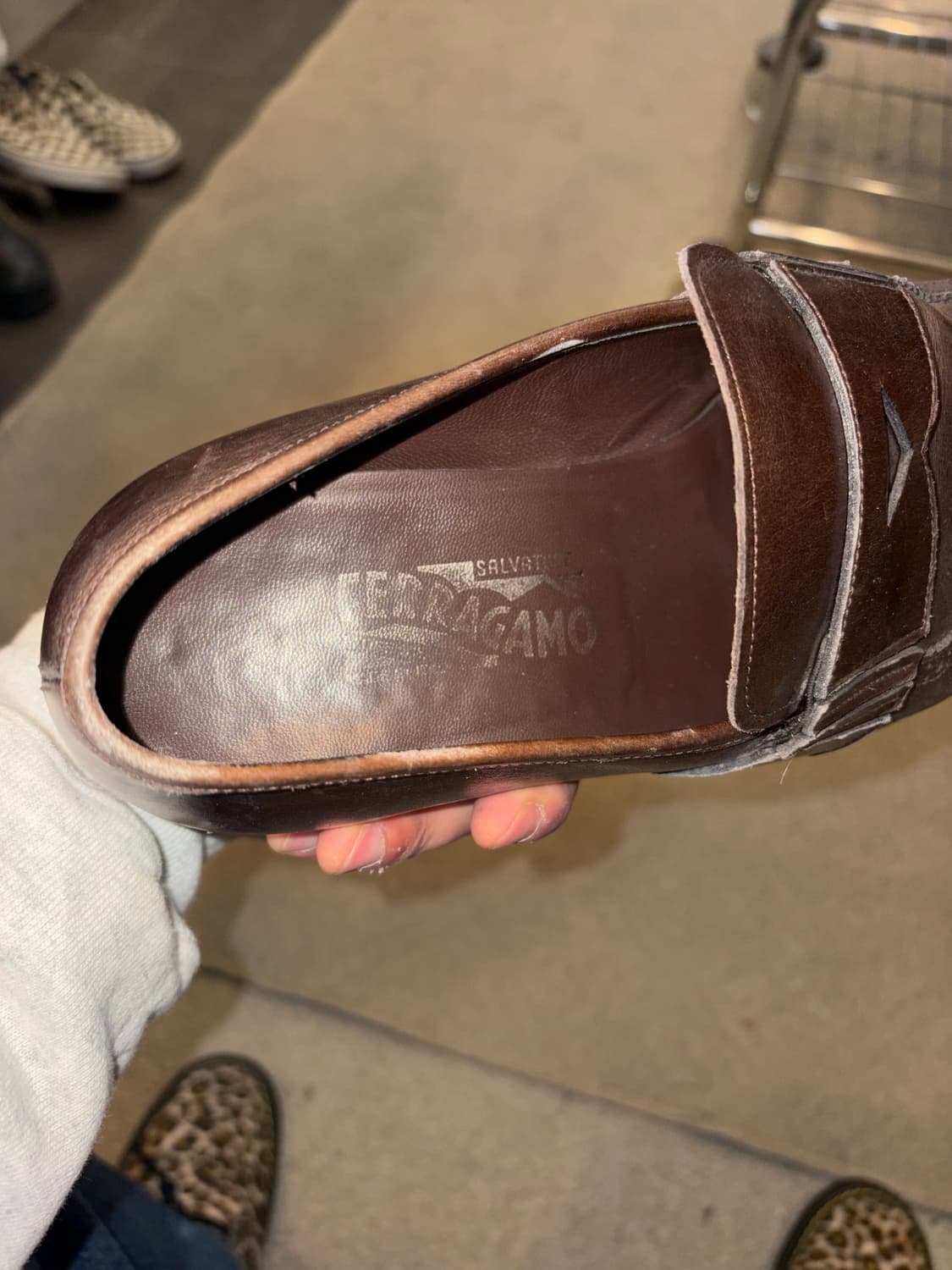 Salvatore Ferragamo Wingtip penny loafer 상품이미지10