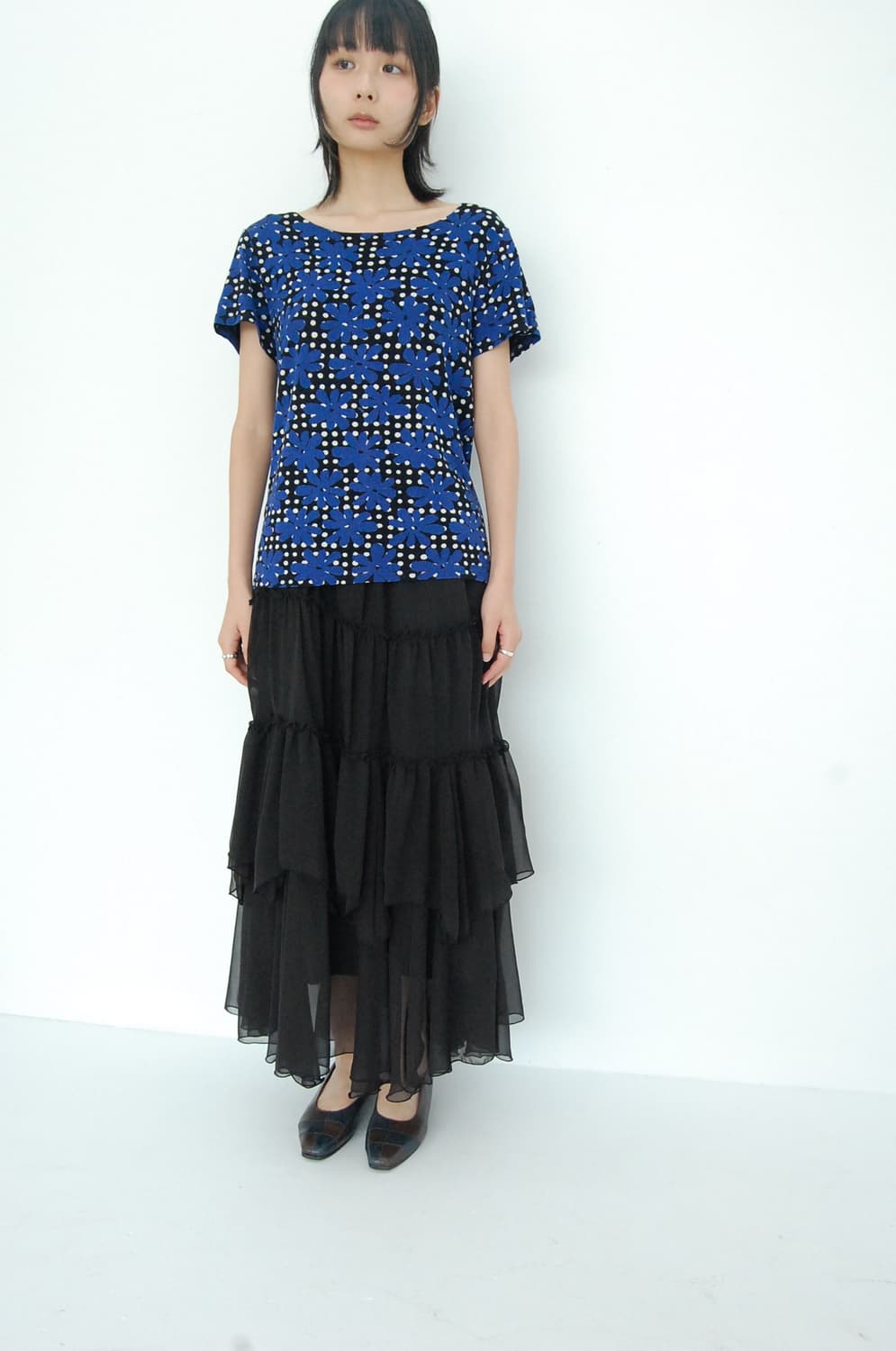 American holic layered skirt 상품이미지2