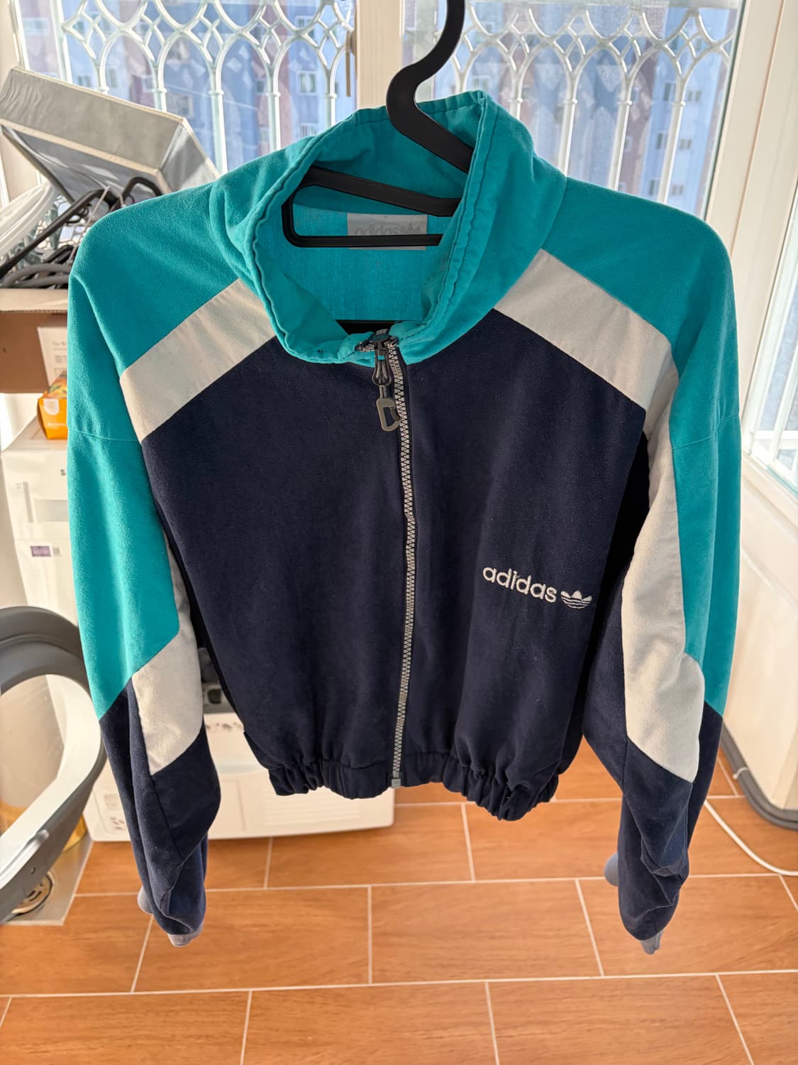 빈티지 아디다스 트랙탑 크롭 져지 상품이미지2