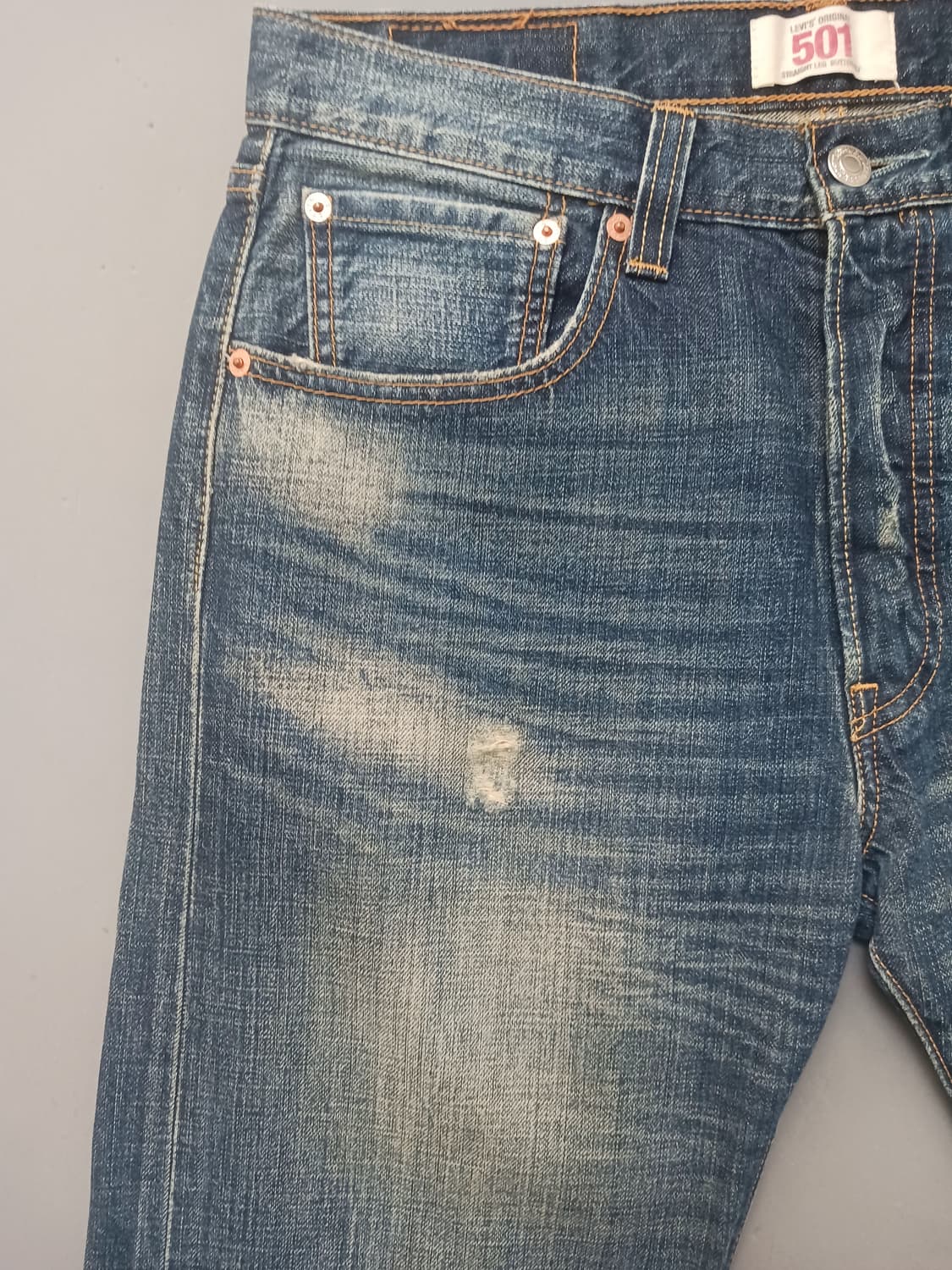 [32] 리바이스 501빈티지 워싱 오리지널진 청바지 상품이미지2
