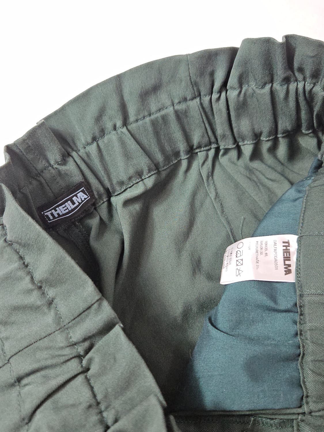THEILMA 더일마 레이어드 트윌팬츠 텐셀 카고숏팬츠 하프 G사이즈 상품이미지4